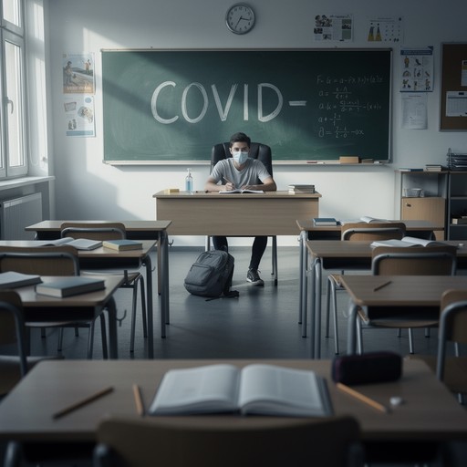 Free Alone But Learning Image - Pandemic, Education, Classroom ...