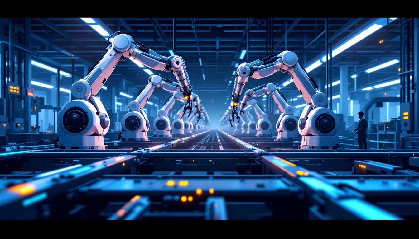Free Robots In Motion Photo - Robotics, Automation, Industrial ...
