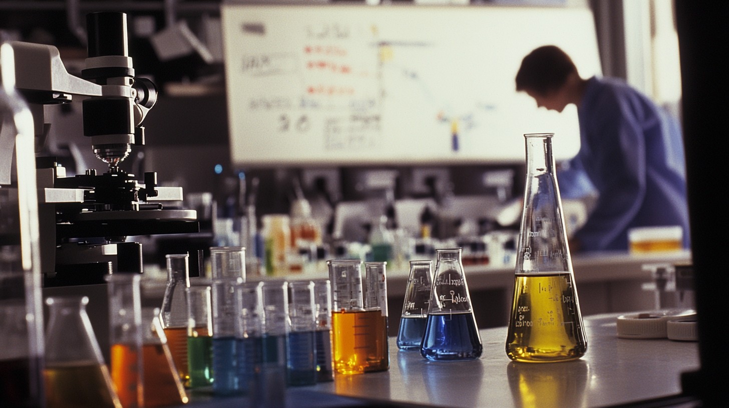 Free Laboratory Research Setup Image - Laboratory, Scientist, Chemicals ...