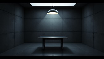 Free Dark Interrogation Chamber Image - Interrogation, Noir, Minimal ...