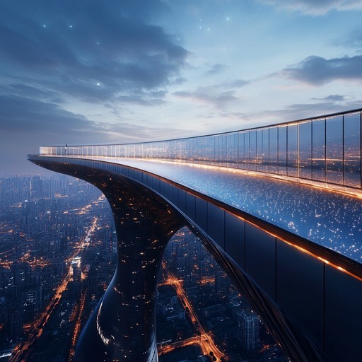 Free City Observation Deck Image - City, Sunset, Stars | Download at ...