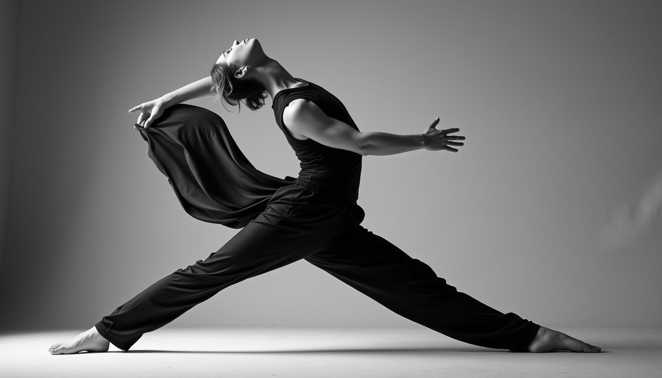 Free Movement in Monochrome Image - Dance, Monochrome, Movement ...