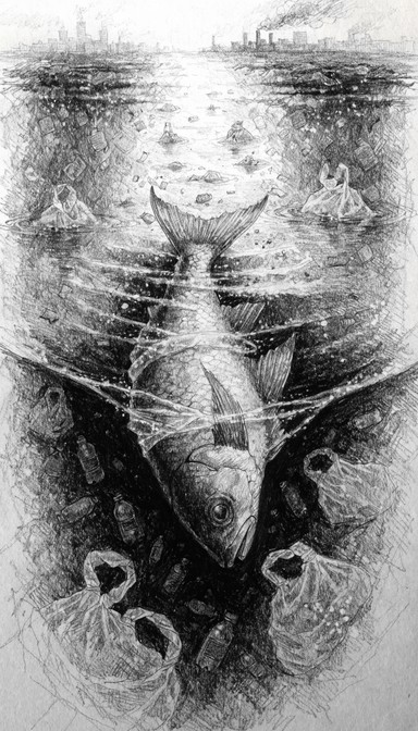 Free Ocean Pollution Tragedy Image - Pollution, Fish, Plastic ...