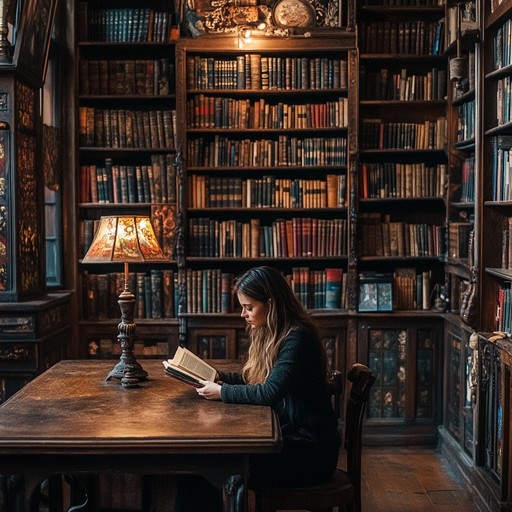 Library With Reading Free Reading in Library Image - Library, Reading, Woman | Download at ...