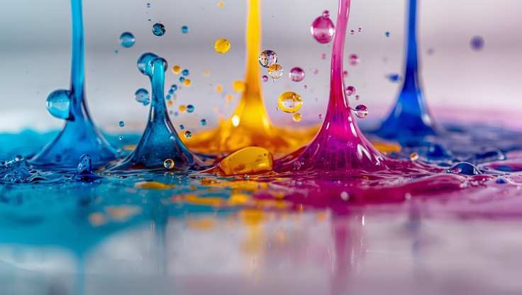 Free Colorful Liquid Collision Photo - Splash, Droplet, Macro ...