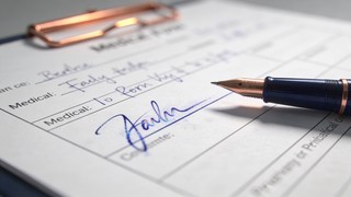 Free Medical Document Signing Image - Medical, Signature, Document ...