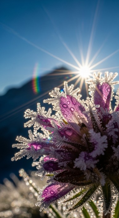 Free Frosty Alpine Flower Image - Frost, Wildflower, Alpine | Download ...