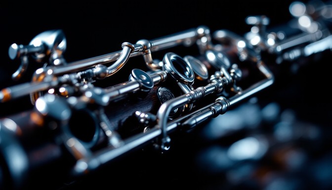 Free Clarinet Keys Close-up Photo - Clarinet, Woodwind, Instrument ...