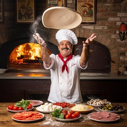 Free Authentic Pizza Making Image - Chef, Pizza, Italian | Download at ...