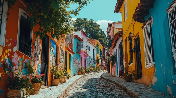 Normal Street Colors Free Colorful Urban Street Image - Urban, Colorful, Street | Download ...