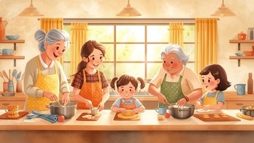 Free Family Baking Together Image - Family, Cooking, Baking | Download ...