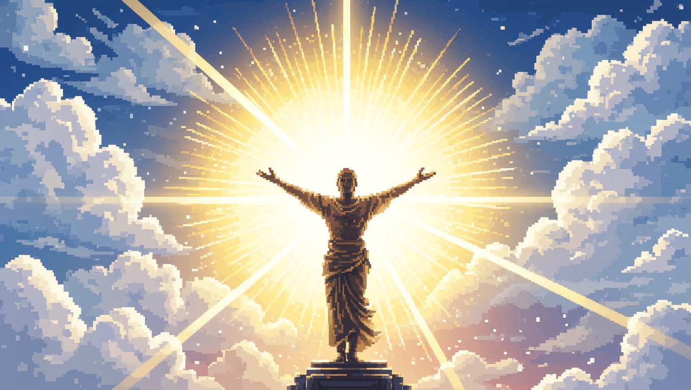 Free Divine Pixel Ascension Image - Pixelart, Spiritual, Ascension ...