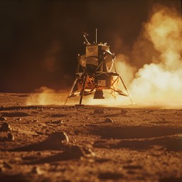 Free Lunar Module Landing Image - Moon, Space, Earth | Download at ...