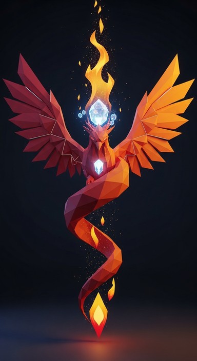 Free Phoenix Ship Rising Image - Phoenix, Ship, Geometric | Download at ...