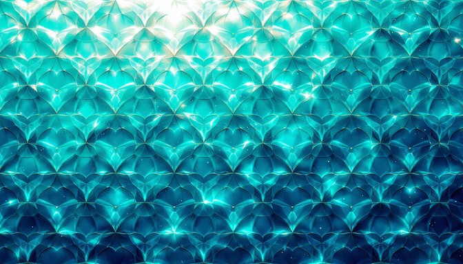 Free Aquamarine Geometric Tessellation Image - Aquamarine, Tessellation ...