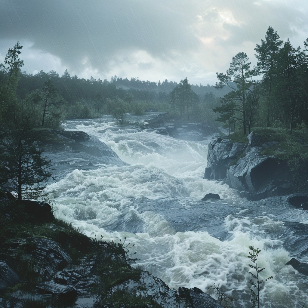 Free Raging River Rapids Image - River, Rapids, Forest | Download at ...