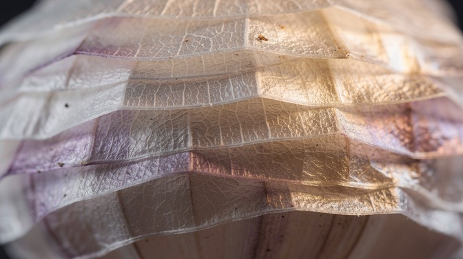 Free Translucent Garlic Layers Image - Garlic, Macro, Texture ...