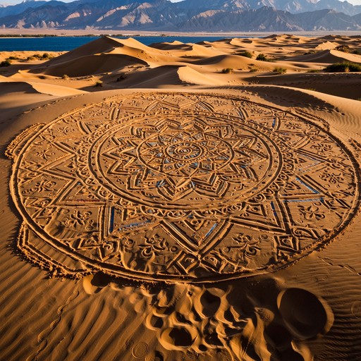 Free Desert Sand Mandala Photo - Mandala, Desert, Sand | Download at ...