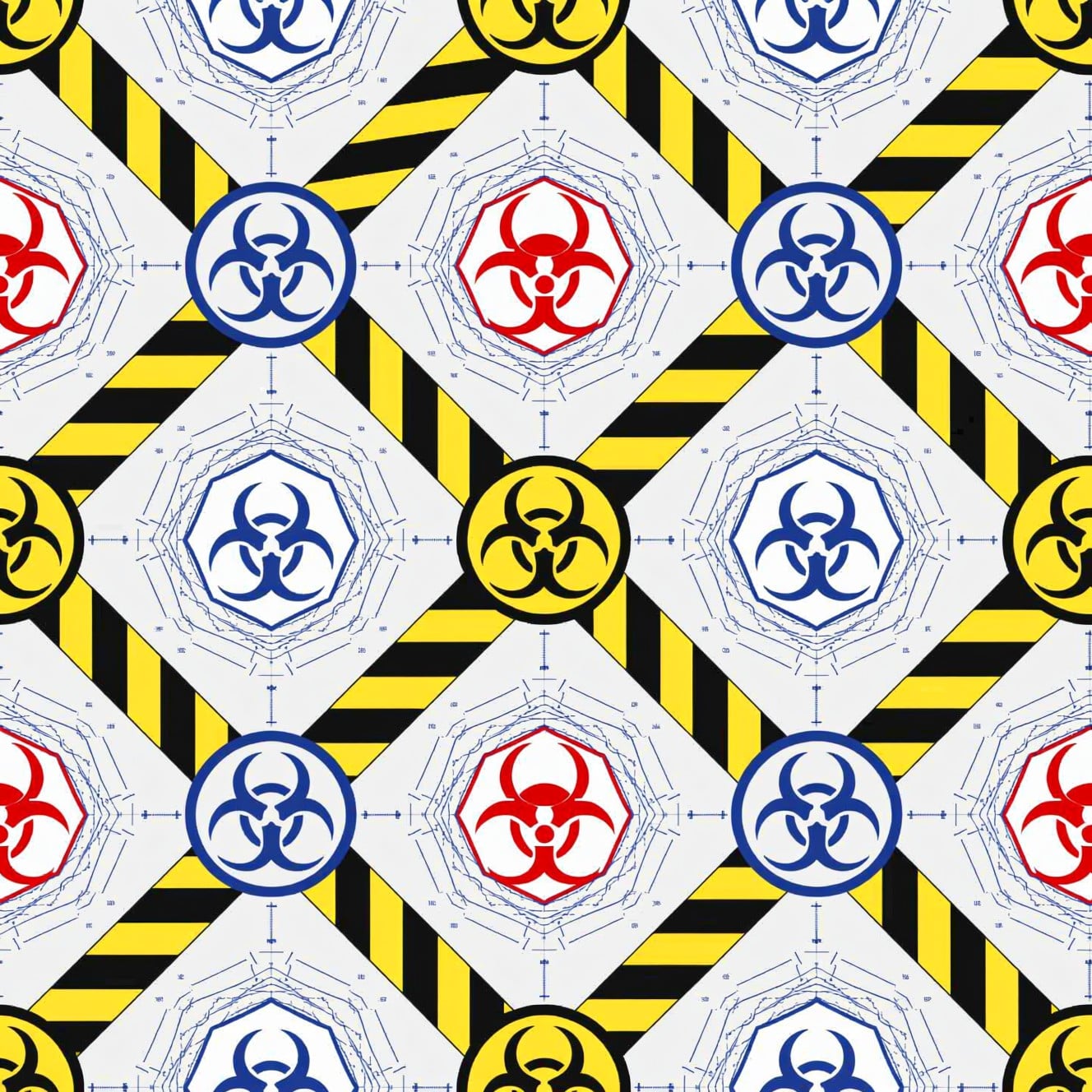 Free Biohazard Safety Pattern Photo - Biohazard, Laboratory, Safety ...