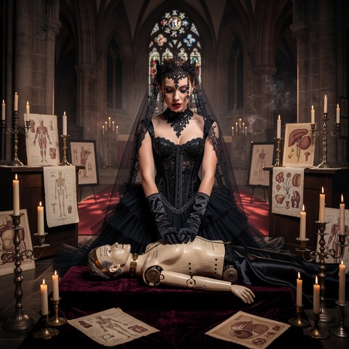 Gothic Injuries Free Gothic Medical Drama Image - Gothic, Fashion, Editorial | Download ...