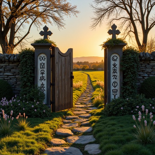 Rustic Boundaries Free Sacred Boundary Passage Image | Download at StockCake