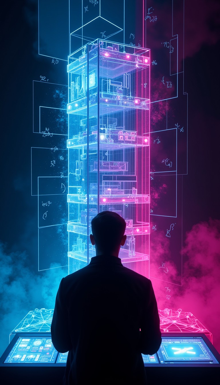 Free Digital Design Contemplation Image - Cyberpunk, Holographic ...