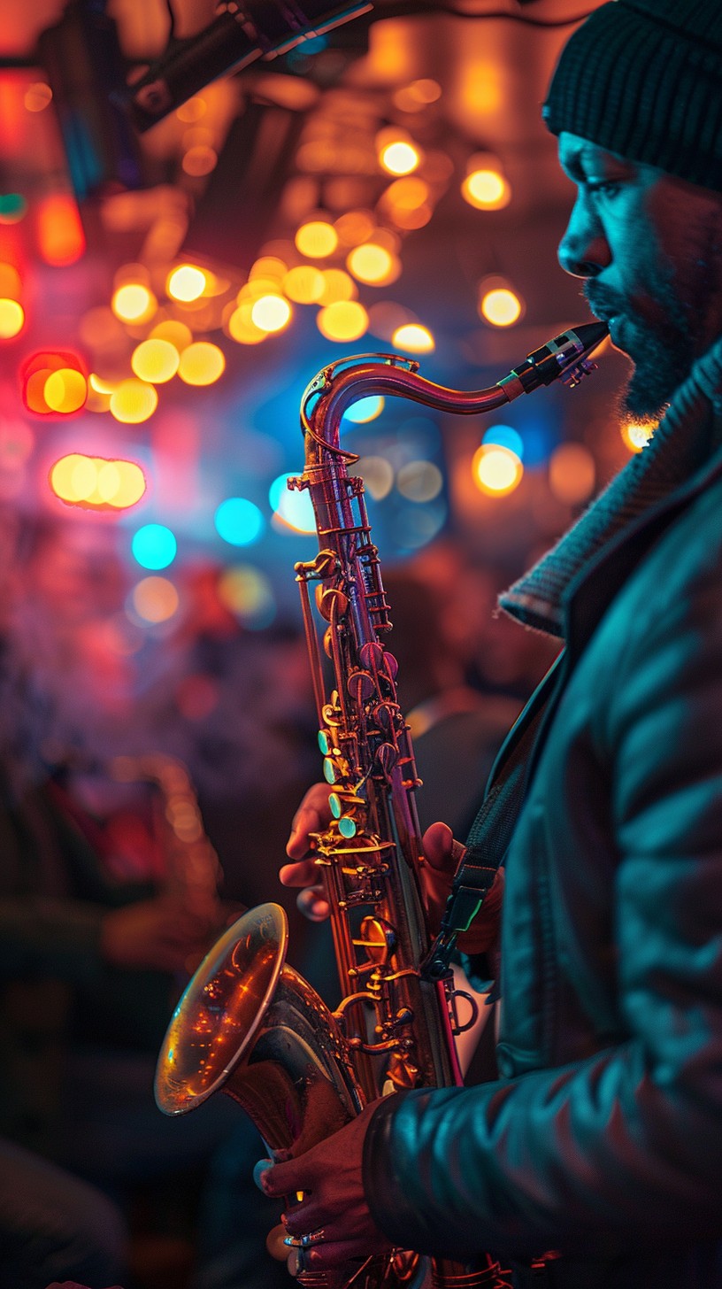Saxophone Concert Program Free Saxophone Evening Performance Image - Saxophone, Music ...