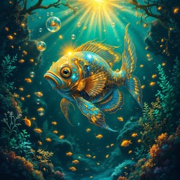 Free Magical Fantasy Fish Image - Fish, Underwater, Fantasy | Download ...