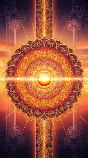 Free Sunset Mandala Art Image - Mandala, Sunset, Sacred | Download at ...