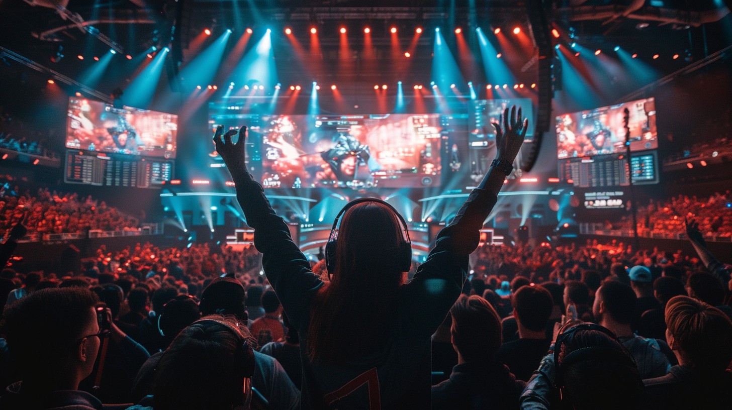 Free Energetic Esports Event Image - Esports, Crowd, Energetic ...