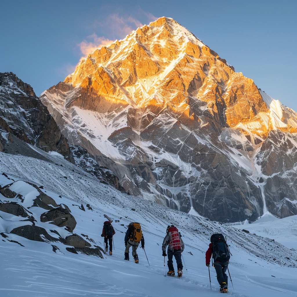 Free Mountain Hiking Adventure Image - Mountain, Hiking, Sunset ...
