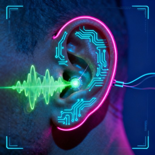 Free Bionic Ear Interface Image - Cyberpunk, Ear, Neon | Download at ...