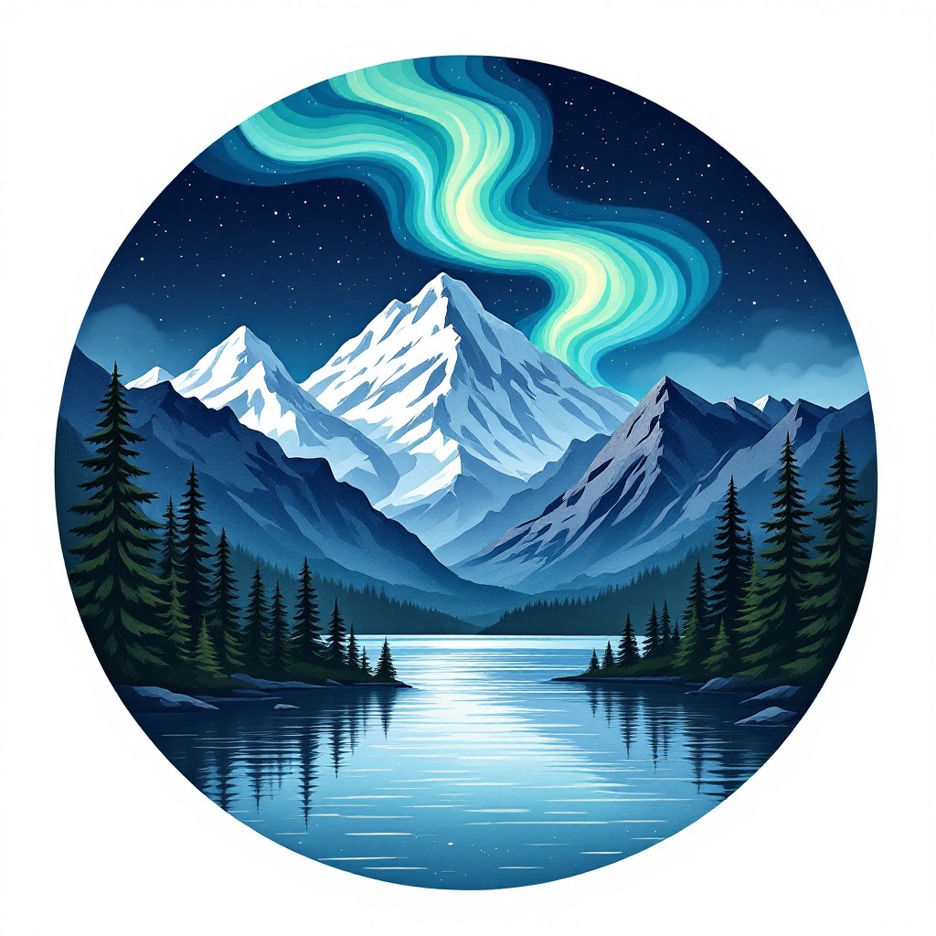 Free Northern Lights Dance Image - Aurora, Mountains, Lake | Download ...