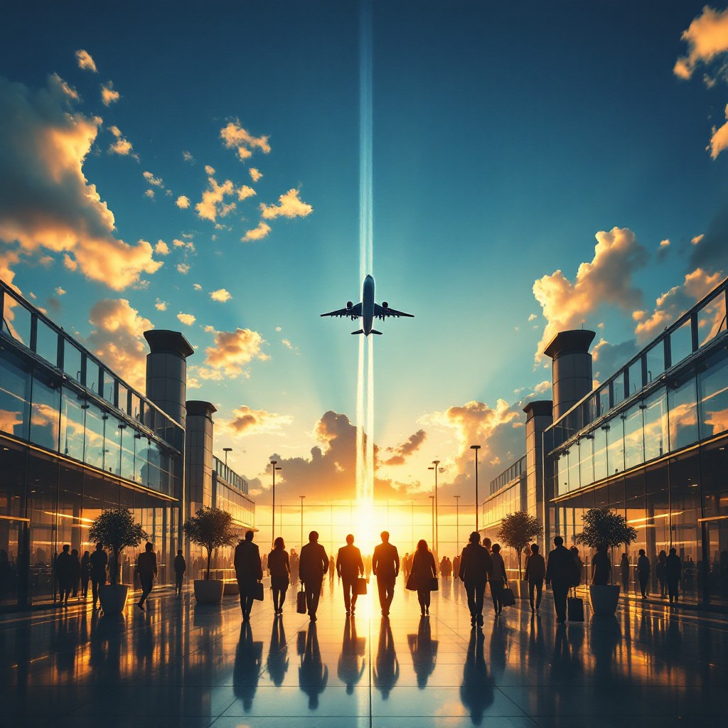 Free Journey Through Skies Image - Airport, Travel, Aviation | Download ...