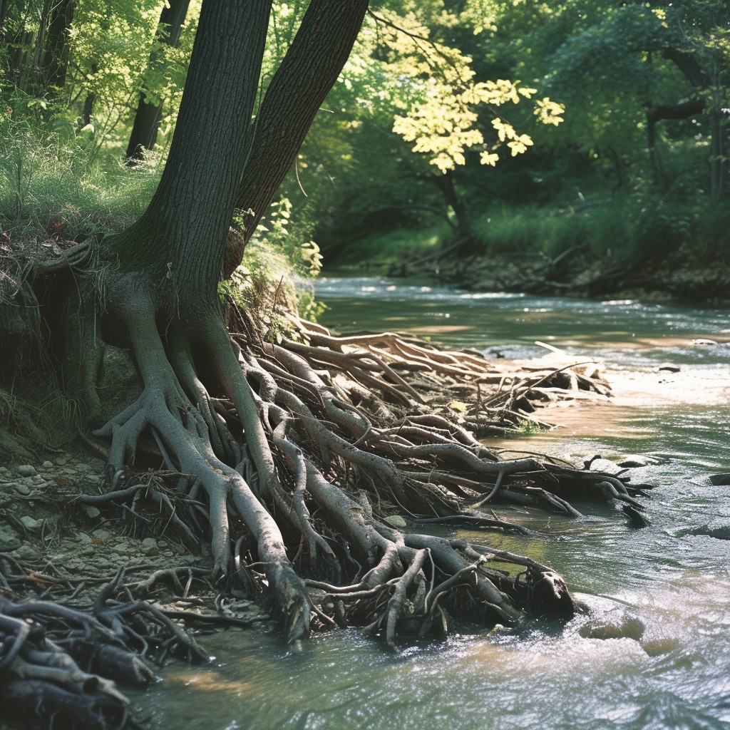 Free Roots by Water Image - River, Roots, Nature | Download at StockCake