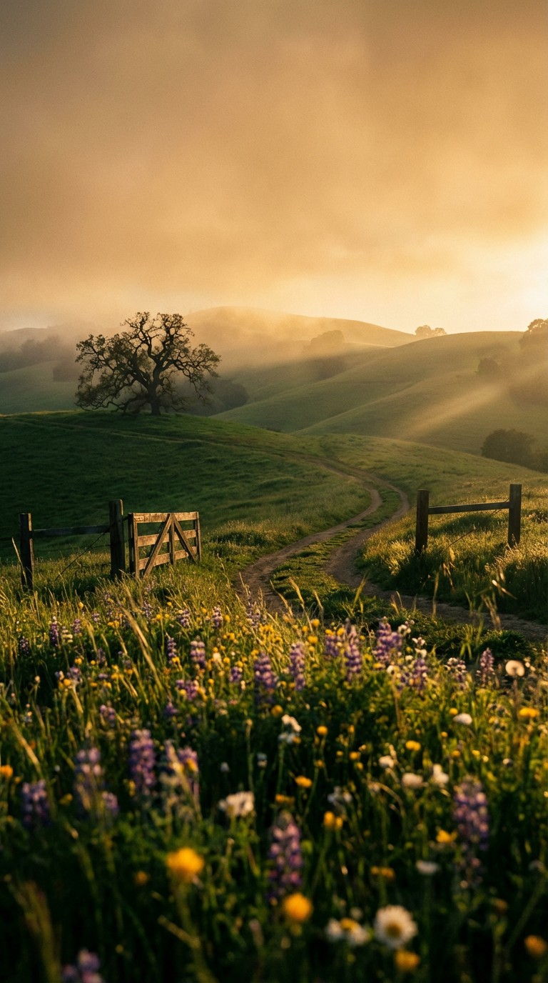 Free Golden Countryside Dreams Image - Countryside, Landscape, Hills ...