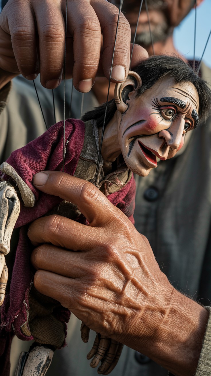 Free Puppet master's craft Image - Puppetry, Marionette, Strings ...