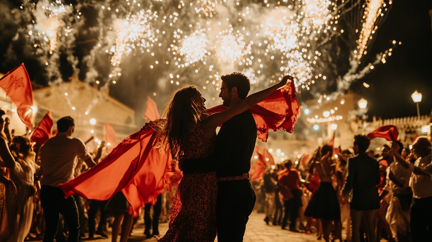 Free Festive Night Dance Image - Festival, Fireworks, Dance | Download ...