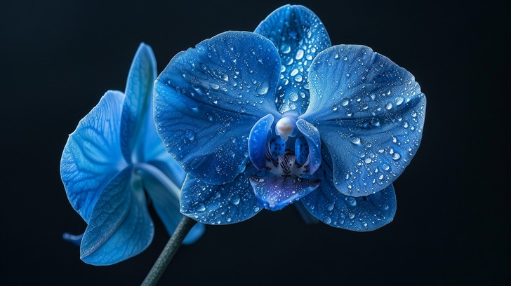 Free Blue Orchid Bloom Image - Blue, Orchid, Bloom | Download at StockCake