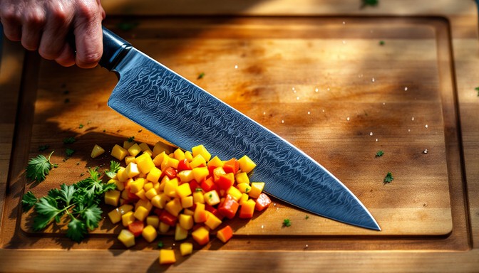 Free Chopping Fresh Vegetables Image - Knife, Chef, Cooking | Download ...