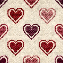 Free Woven Heart Pattern Image - Hearts, Pattern, Textile | Download at ...