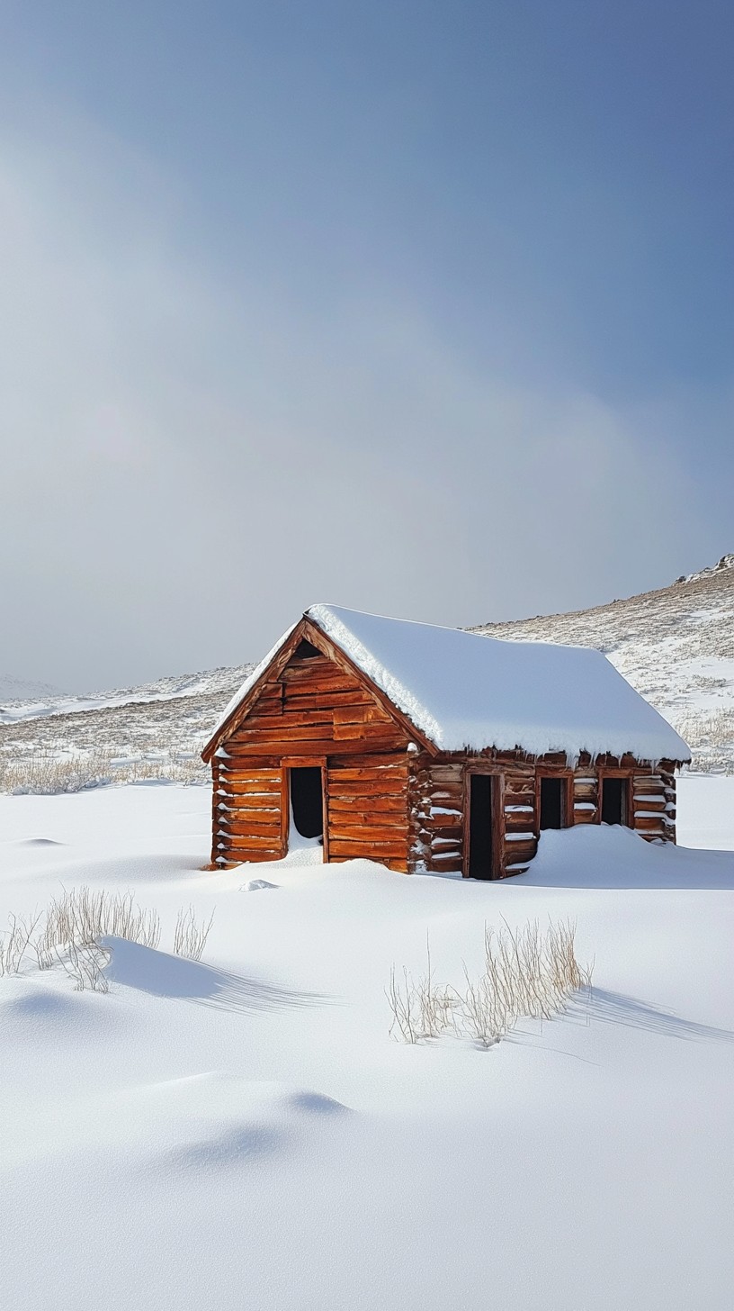 Free Snowy Cabin Landscape Photo - Cabin, Snow, Winter | Download at ...