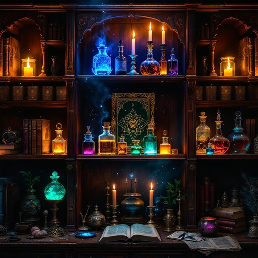 Free Magical Potion Collection Image - Magical, Potions, Wizard ...