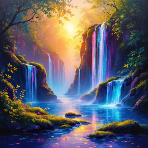Light Code Metatron Download Digital Liquid Waterfall Stock Images for Free | StockCake