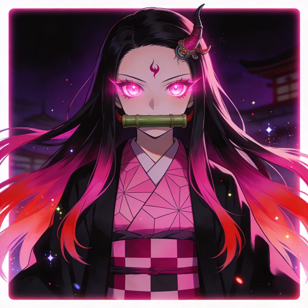 Pink Demon Character Free Pink Demon Girl Image - Anime, Demon, Girl | Download at StockCake