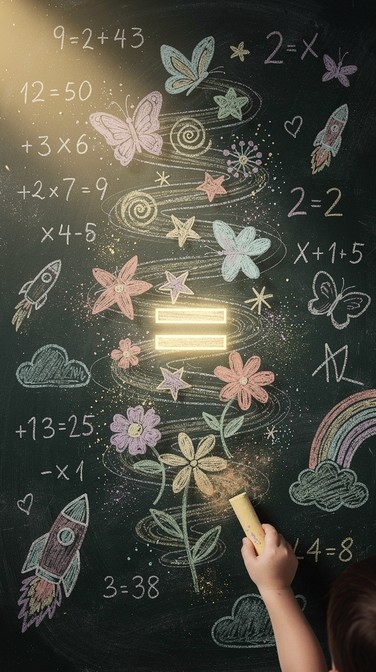 Smudged Math Free Math Transforms Magically Image - Chalkboard, Mathematics ...