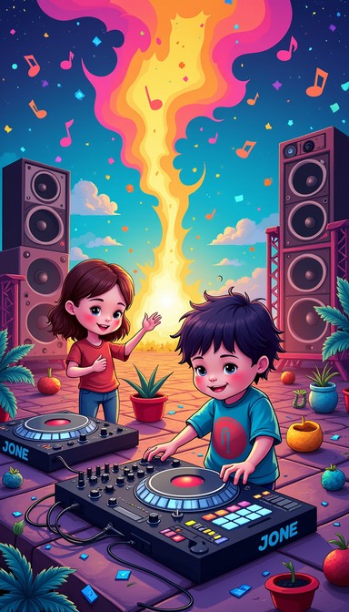 Free Tiny DJ Dreams Image - Children, Music, Dj | Download at StockCake