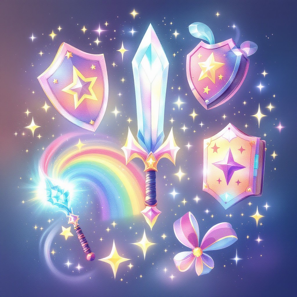 Free Magical Floating Arsenal Image - Magical, Sword, Shield | Download ...