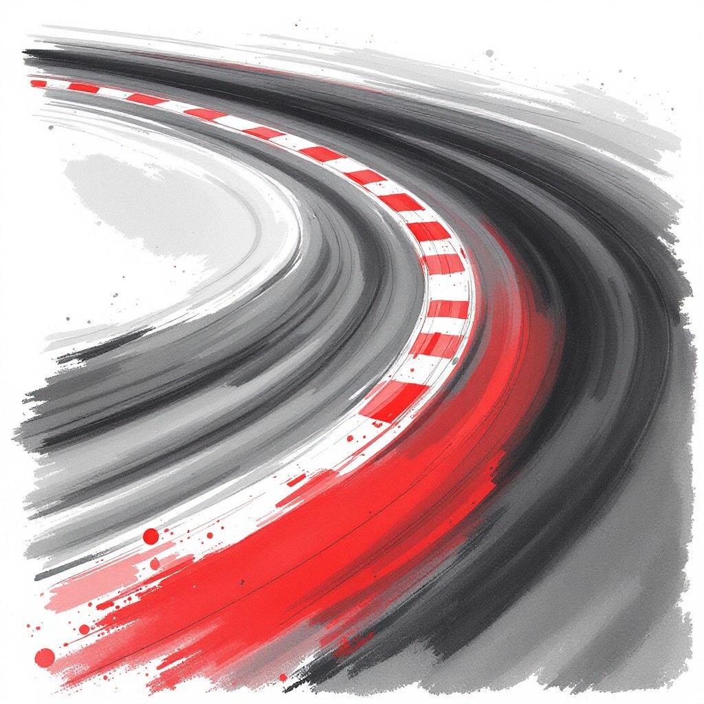 Fast Curve Graphics Free Speed Through Curves Image - Racing, Watercolor, Minimalist ...