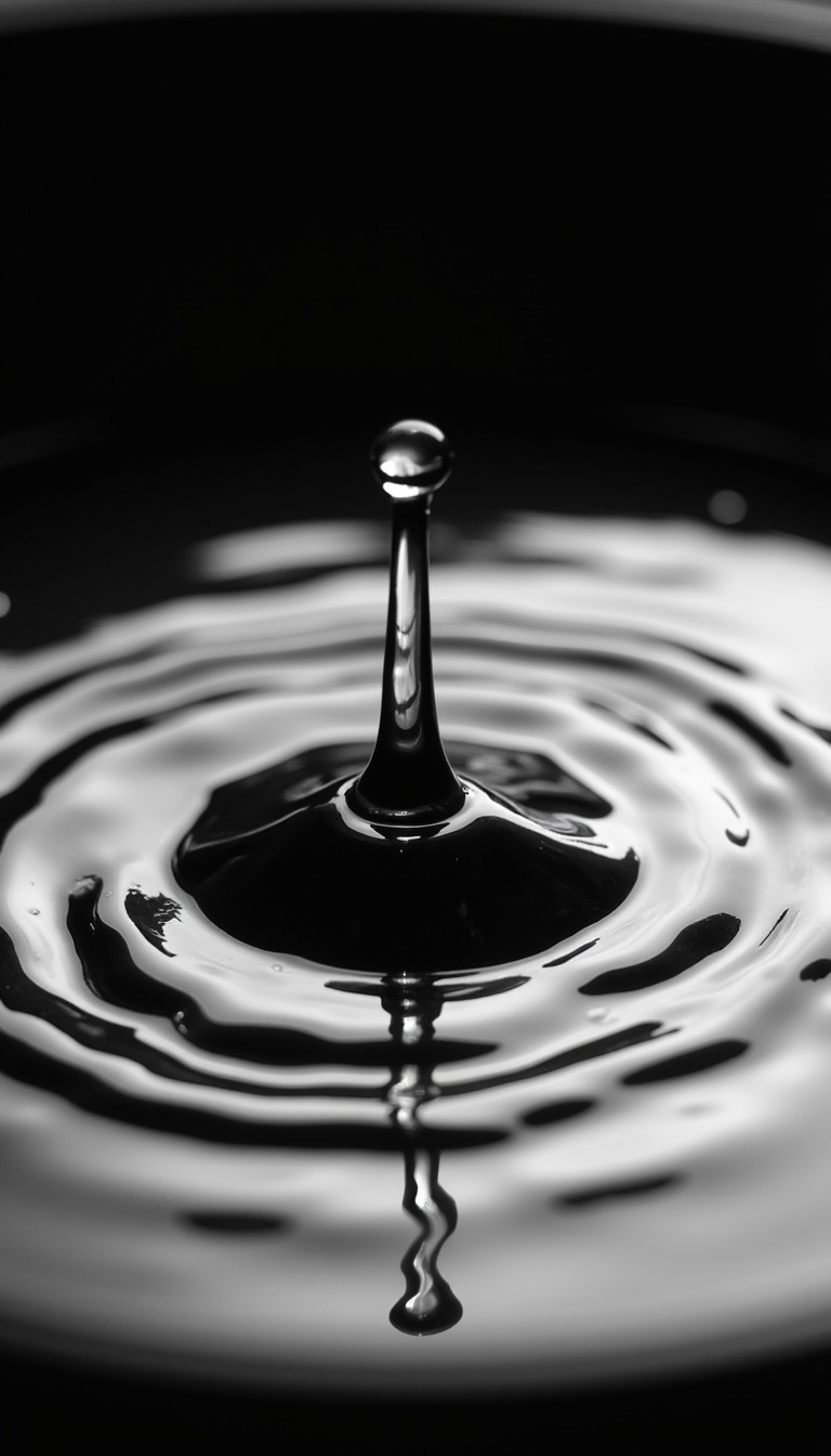 Free Droplet Creates Ripples Image - Water, Droplet, Splash | Download ...